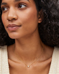 Davie Pearl 18k Gold Vermeil Pendant Necklace in Freshwater Cultured Pearl