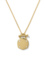 Kennedy 18k Yellow Gold Vermeil Pendant Necklace