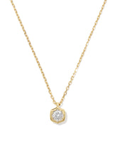 0.16 ct Lab Grown Diamond Davie Star Pendant Necklace in 18k Yellow Gold Vermeil