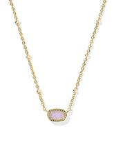 Mini Elisa Gold Satellite Short Pendant Necklace