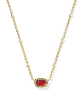 Mini Elisa Gold Satellite Short Pendant Necklace