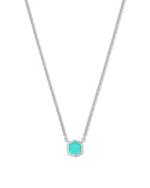 Davie Sterling Silver Pendant Necklace in Chrysoprase