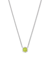 Davie Sterling Silver Pendant Necklace in Peridot