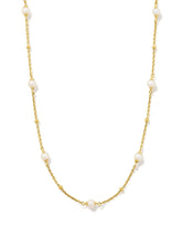 Emmaline 18k Gold Vermeil Strand Necklace in Freshwater Cultured Pearl