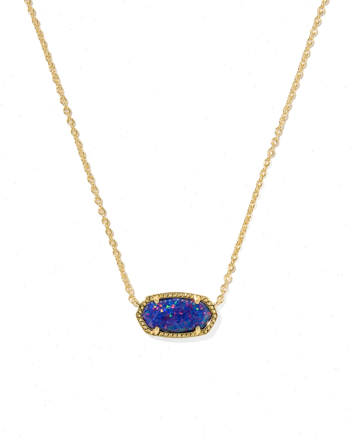 Elisa Gold Pendant Necklace 