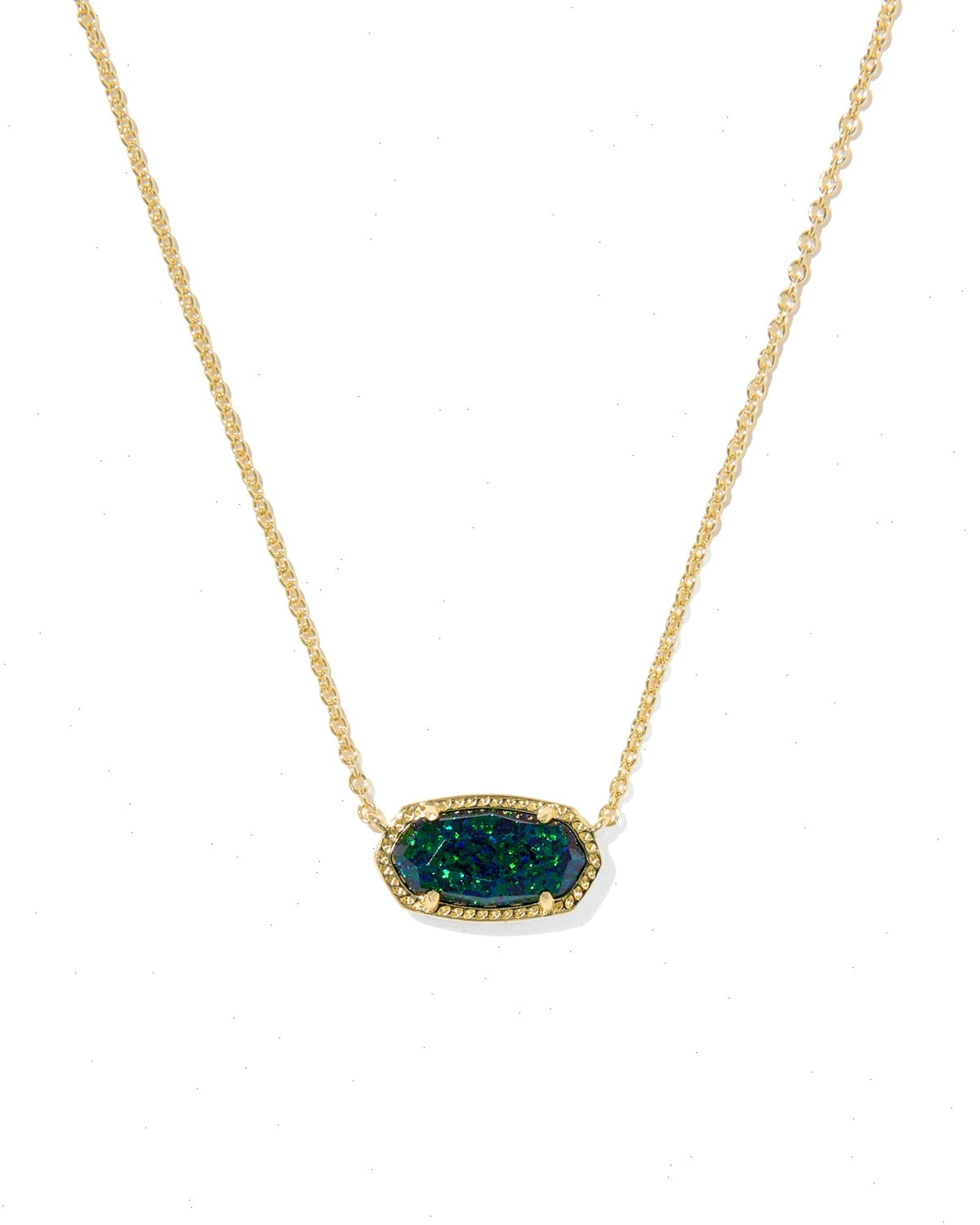 Elisa Gold Pendant Necklace 