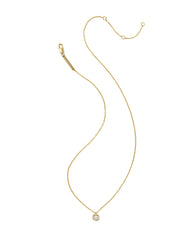 0.16 ct Lab Grown Diamond Davie Star Pendant Necklace in 18k Yellow Gold Vermeil