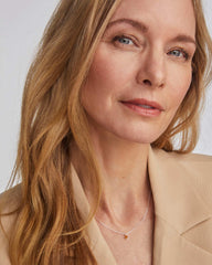 Maisie Sterling Silver Pendant Necklace in Orange Citrine