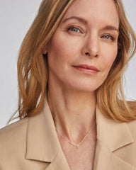 Maisie Sterling Silver Pendant Necklace in Peridot