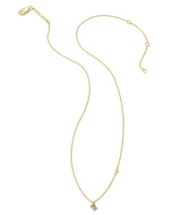 Maisie 18k Gold Vermeil Pendant Necklace in Peridot